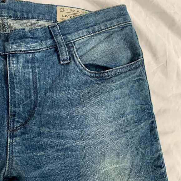 DIESEL LIVY-BIKER Stretchy Skinny Jeans W 28 L 32 - Picture 3 of 13